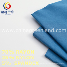 Rayon Spandex Nylon Stoff zu Frau Kleider Industrie (GLLML463)